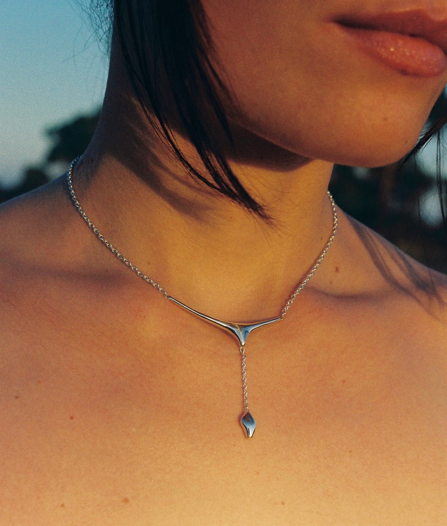 Beach Bone Necklace
