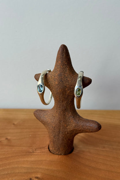 Gemstone Orbita Hoops Mixed Stone Sample