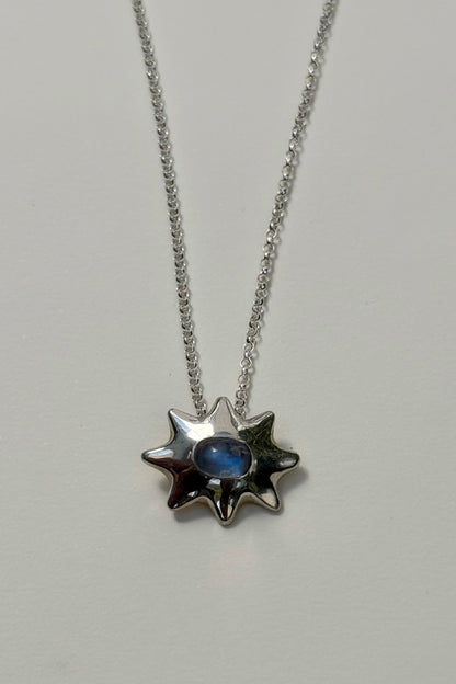 Sunburst Moonstone Pendant